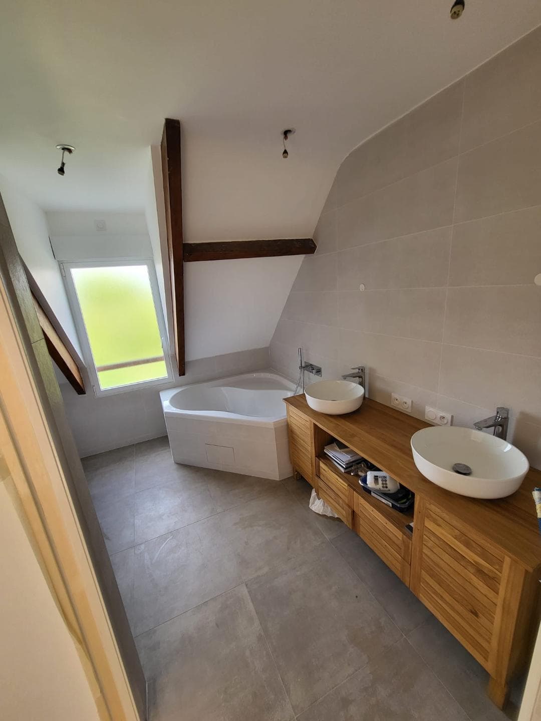 Salle de Bain Sous Combles